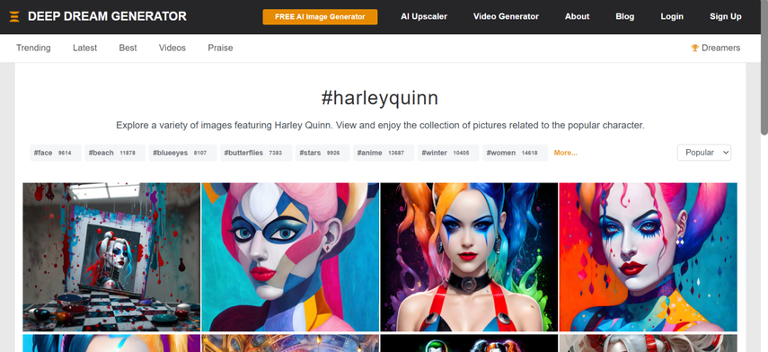 ai harley quinn