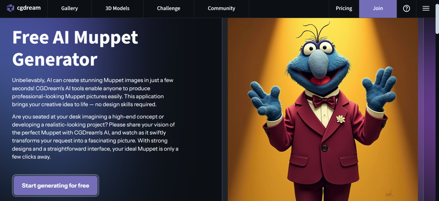 ai muppet generator