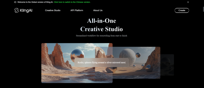 alley background ai kling ai