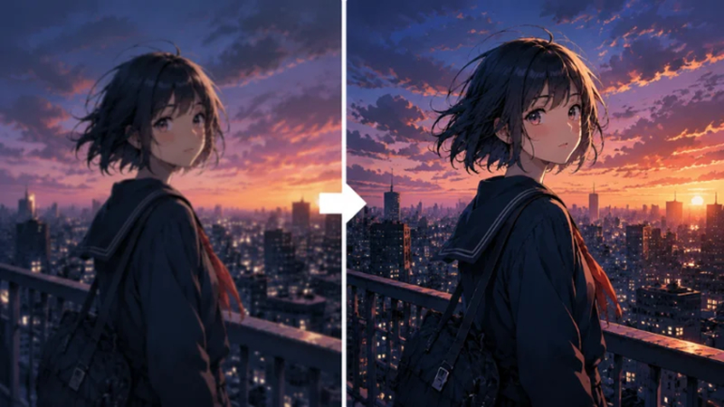4k anime image enhancement