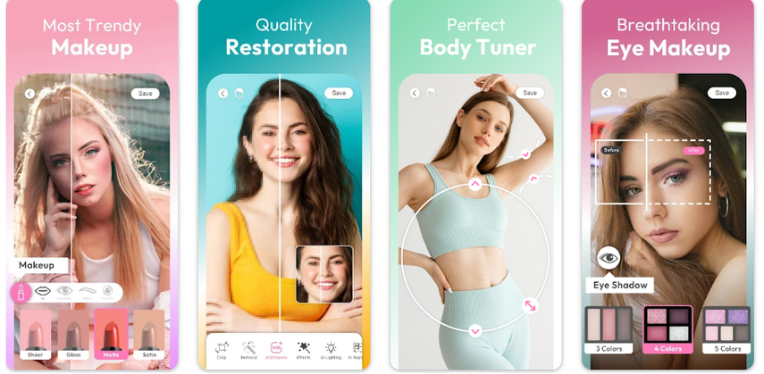 beardless filters youcam makeup