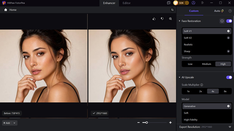 Before and After Faces Text Comparison