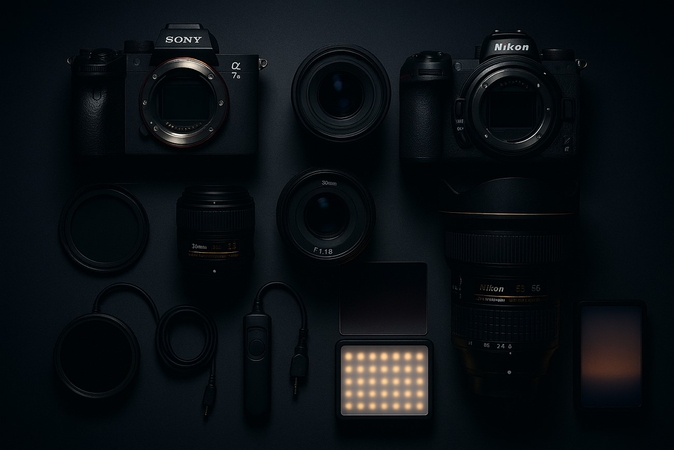 wide-angle zoom lens for night photography