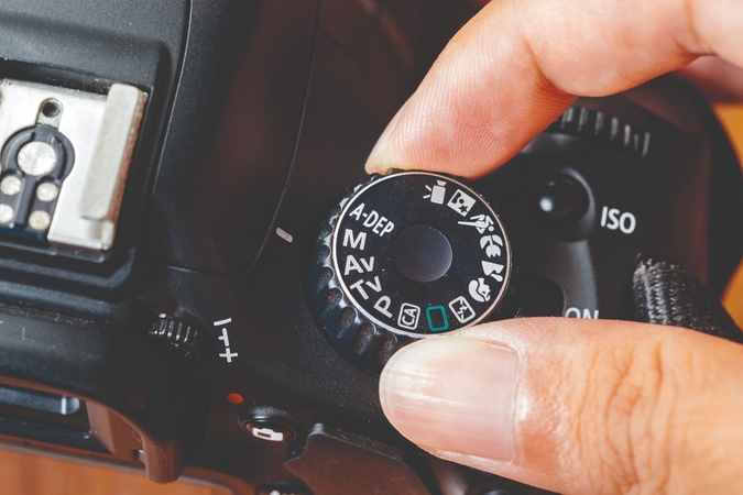 perfect click manually set camera iso