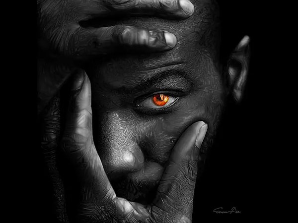 black and white portraits of men