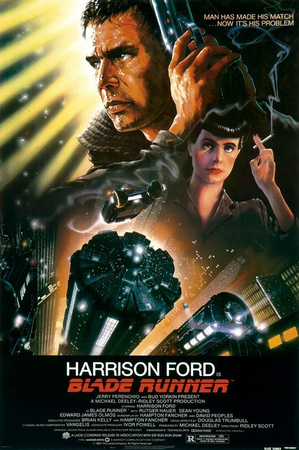 blade runner fiction iconic film posters