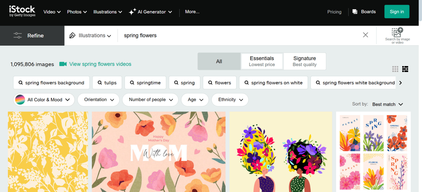 clipart pictures of spring