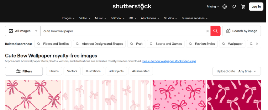 cute bow backgrounds
