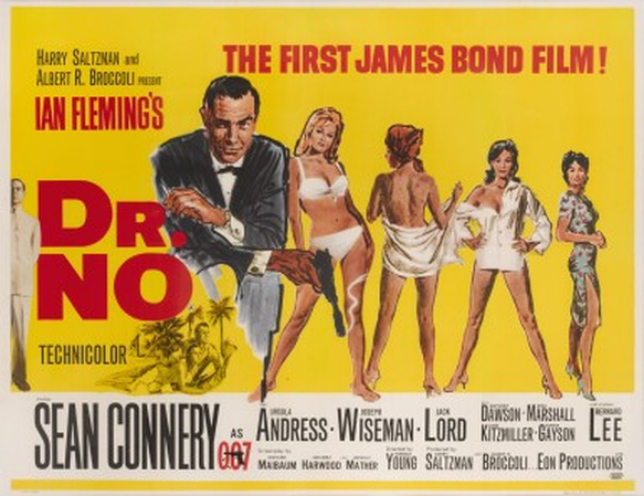dr no iconic film posters