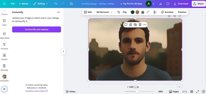 animated people drawing with canva