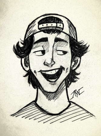 hand draw cartoon people