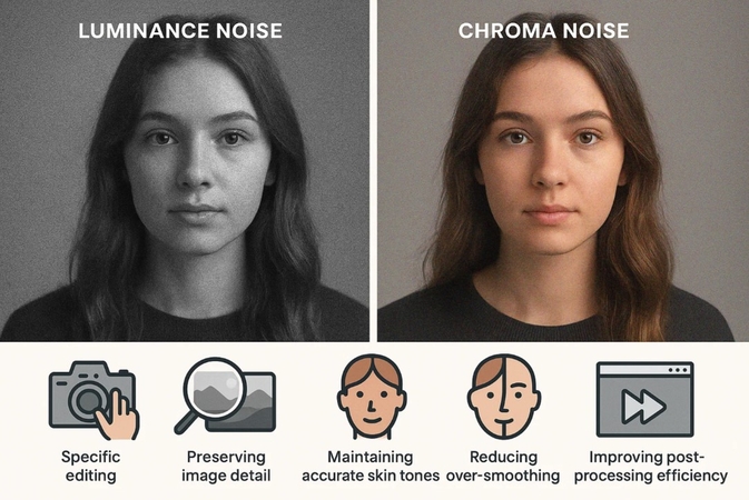 luminance noise vs chroma noise