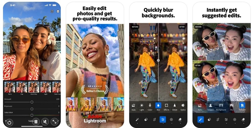 adobe lightroom denoise mobile