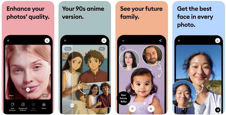 remini reduce grain in smartphone portraits