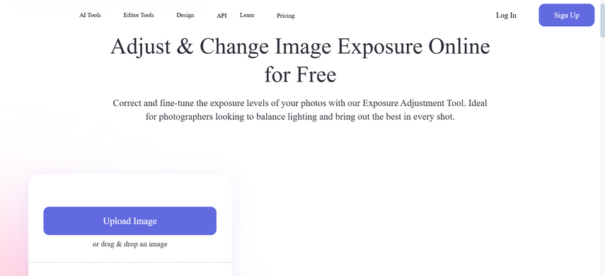 Fix Overexposed Photos LightX