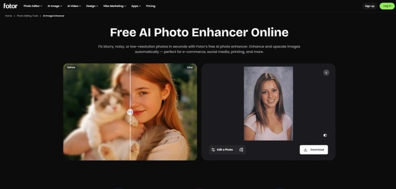 fotor photo enhancer for student study materials
