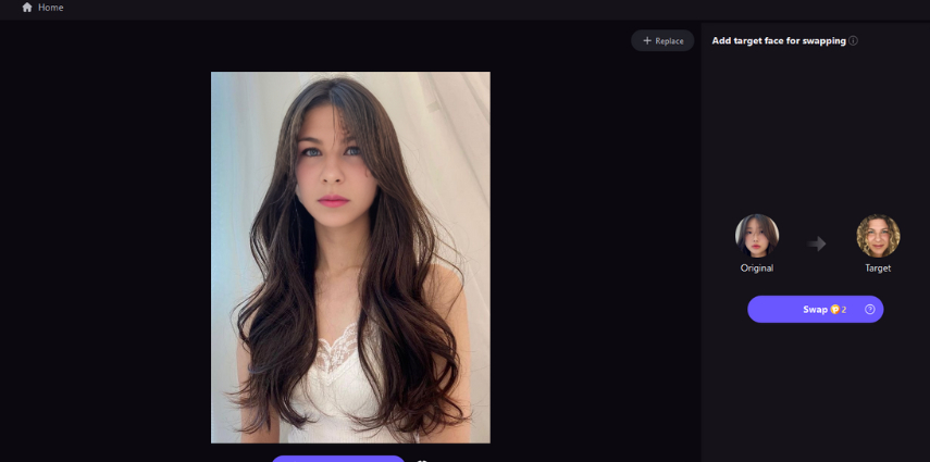 FotorPea permed hair filter
