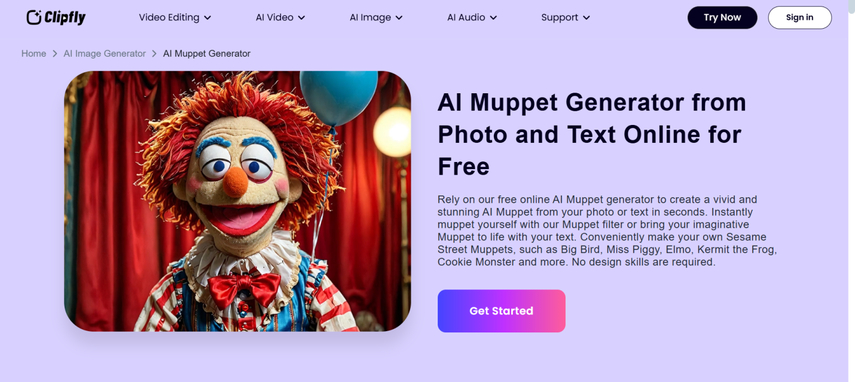free ai muppet generator