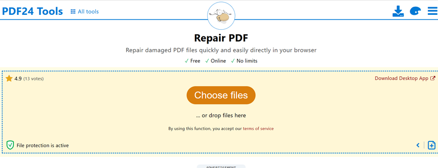free pdf repair tool