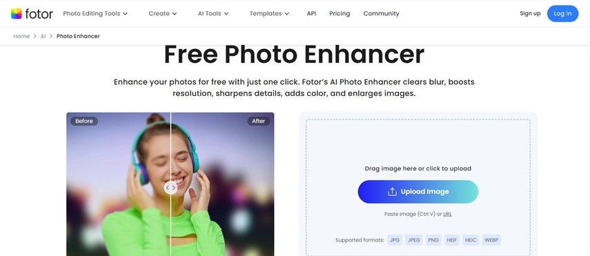 fotor ai photo enhancer fujifilm xs20