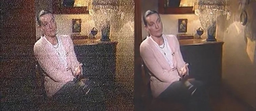 security system gaussian noise images