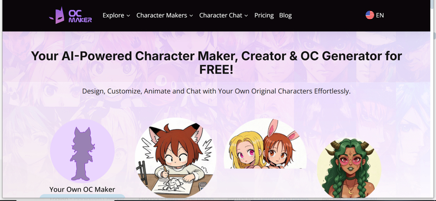 headcanon character generator oc maker