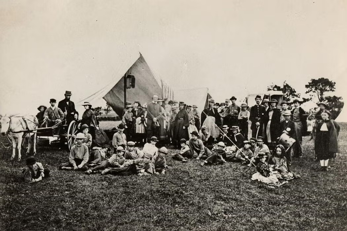 history of summer camps