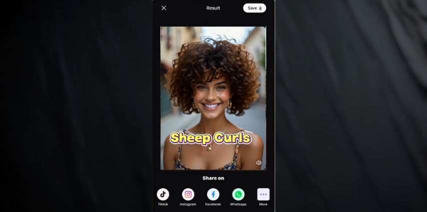 hitpaw ai marvels permed hair filter