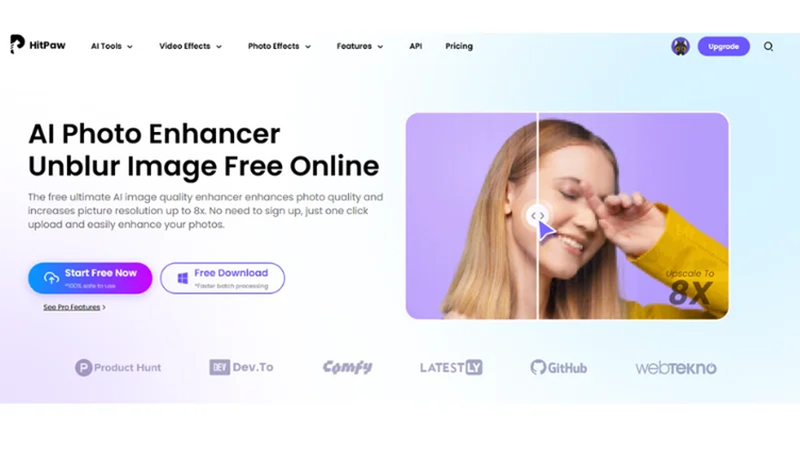 online image upscaler hitpaw start