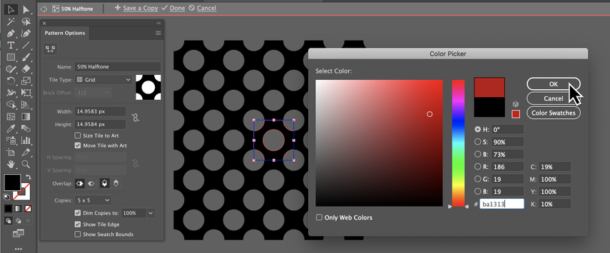 how to change object color in illustrator