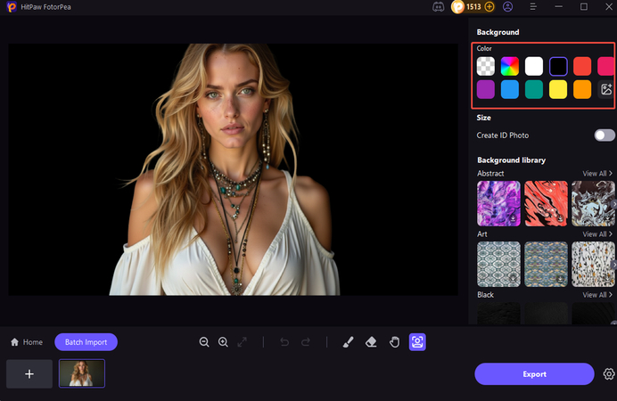 como mudar a cor do fundo no canva