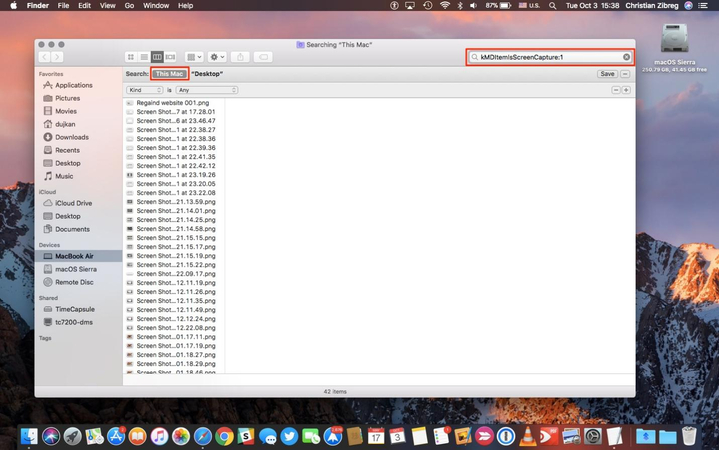 how to select multiple photos on macbook