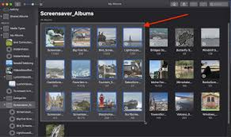 how to select multiple photos on macbook