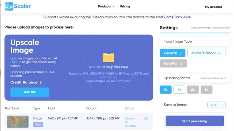 online tool increasing the quality of a student project image
