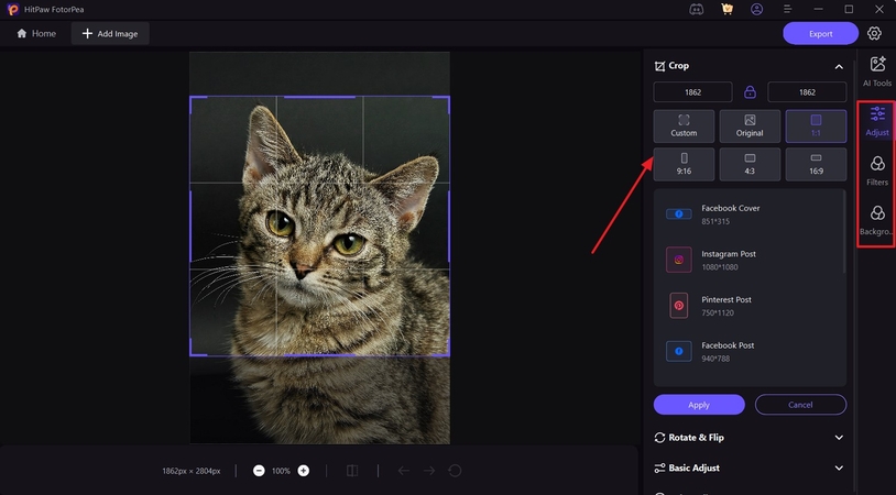 adjust properties picture size for wallets