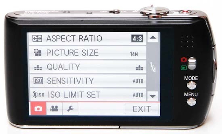 optimize iso settings lumix