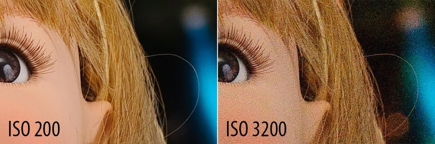 lower iso clean images