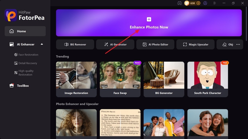 enhance photos now with fotorpea