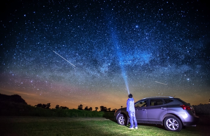 チェリースプリングス州立公園の星の写真