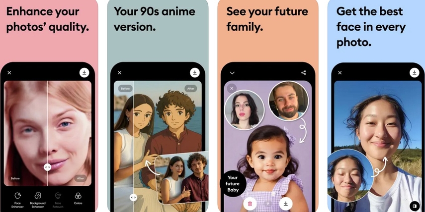 remini app fix dark phone photos