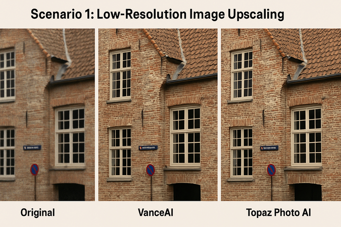 Low-resolution image before AI upscaling