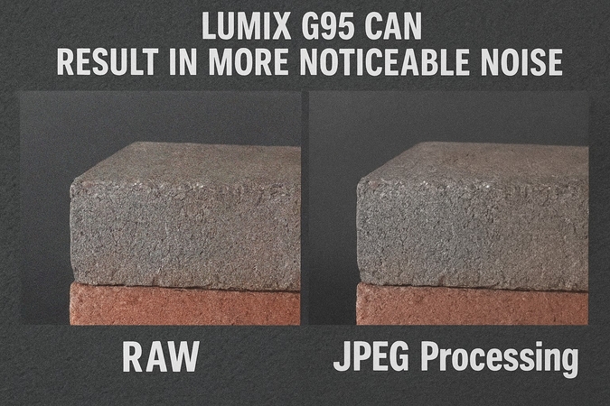 reasons lumix g95 noise