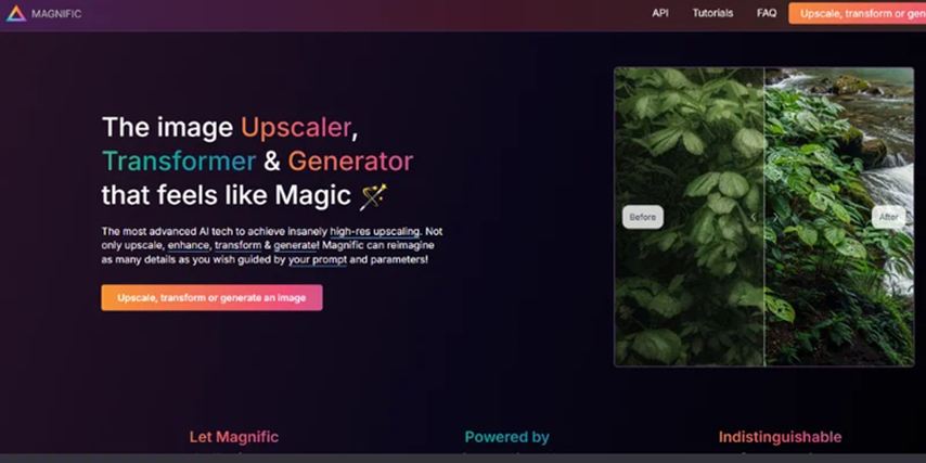 magnific ai creative details upscaling