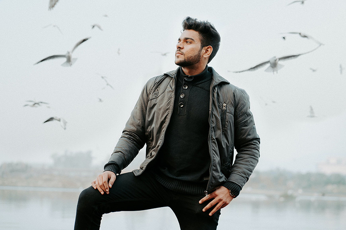 male pose