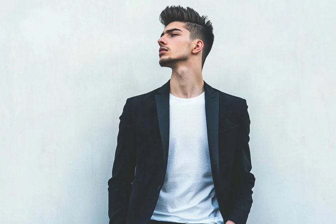 male photo poses