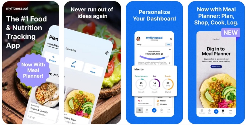 음식 칼로리 계산기 MyFitnessPal