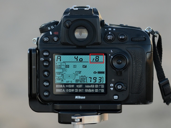 aperture f stop function nikon z50