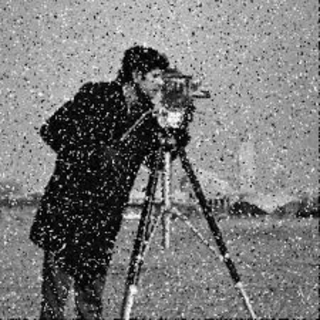 image processing of salt and pepper