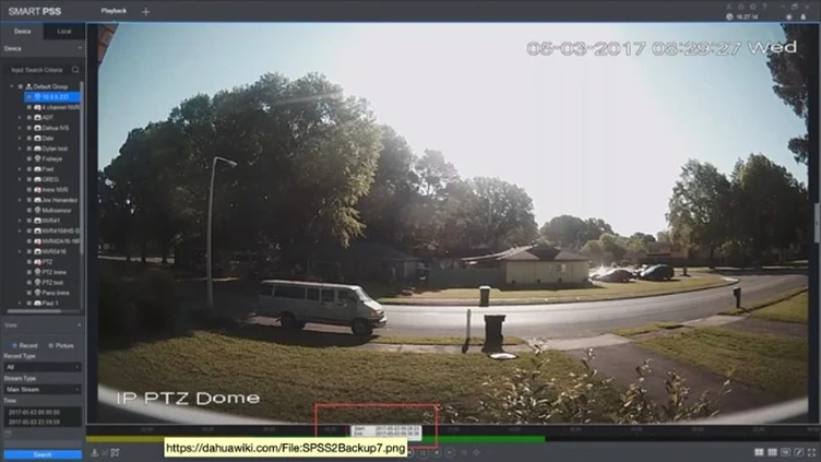 pausing footage at the clearest frame