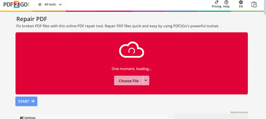 pdf repair tool online